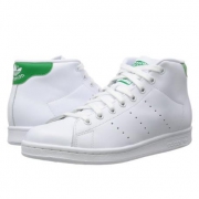 阿迪达斯（Adidas）  Stan Smith Mid 男士运动板鞋 绿尾
