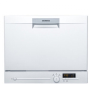 西门子（SIEMENS）SK23E210TI 6套原装进口 新平台除菌台式洗碗机 （白色）