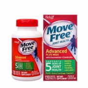 Schiff Move Free    维骨力 Move Free 氨基葡萄糖软骨素 绿盒120粒*2瓶 关节养护