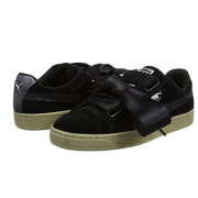 彪马（Puma）   蕾哈娜合作款 Suede Heart Safari蝴蝶结板鞋