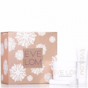 价值£120，EVE LOM明星产品豪华圣诞礼盒（洁面卸妆膏200ml+急救面膜50ml+洁面巾）£68（£80 额外85折）
