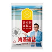 限东北、西北：益盐堂 精纯井盐 海藻盐A标 350g*2