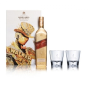 历史新低，尊尼获加（JOHNNIE WALKER）洋酒 金牌珍藏调配苏格兰威士忌750ml Tristan Eaton限量版礼盒