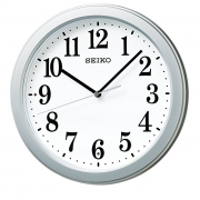精工（SEIKO）  KX379S 家用电波挂钟 电波对时 夜晚静音