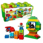 【11日0点】乐高（LEGO）10572 得宝创意拼砌系列 多合一趣味桶