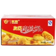 友臣 肉松饼 饼干蛋糕休闲零食下午茶小点心 2500克 整箱装(新老包装随机发放中) *3件