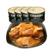 北戴河 红烧猪肉罐头500g*4罐组合装