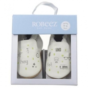 Robeez Random Icons Crib 婴儿学步鞋