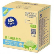 维达(Vinda) 婴儿抽纸 3层150抽软抽面巾纸*18包 (整箱销售) *9件
