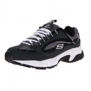 斯凯奇（Skechers） Sport Stamina Nuovo 男款跑鞋 皮革拼接，反光细节