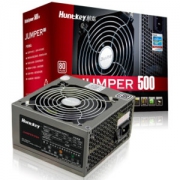 航嘉（Huntkey）额定500W JUMPER500电源（80PLUS白牌/单路40A/主动PFC/双管正激/全电压/背部走线）