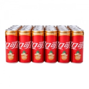 可口可乐（Coca-Cola）姜味可乐汽水330ml*24听 整箱