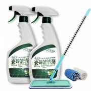 心居客 瓷砖清洁剂500ml*2+中号拖把*1