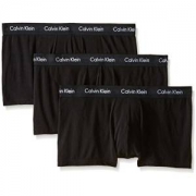 S码，Calvin Klein 卡尔文·克莱恩 男士弹力四角低腰内裤 3支装  Prime会员凑单免费直邮