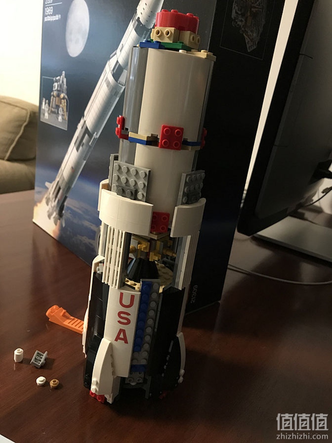 乐高界的一大步lego乐高21309阿波罗土星五号运载火箭开箱