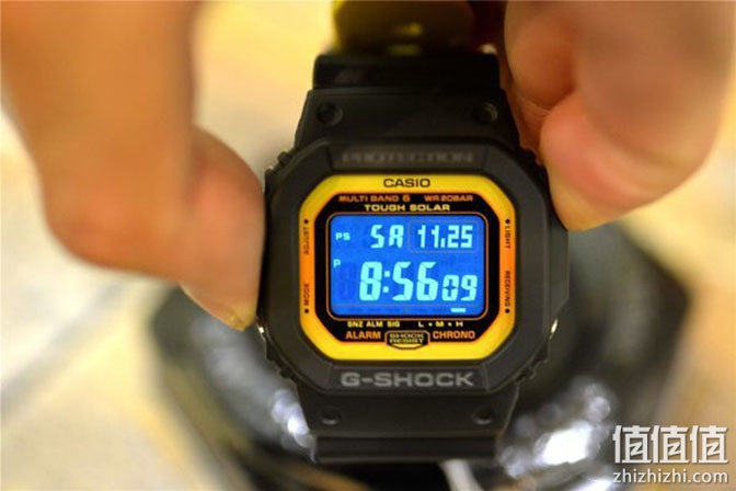来啊，来硬碰硬啊！CASIO 卡西欧 G-SHOCK M5610BY 电波表开箱