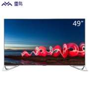 雷鸟(FFALCON)I49-UI 49英寸4K HDR10人工智能 金属边框64位处理器平板液晶电视TCL出品(标配挂架)（致雅灰）