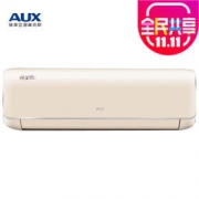 双11预告： AUX 奥克斯 黄金侠系列 KFR-26GW/BpTYC1+1 变频 壁挂式空调 大1匹