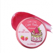 the SAEM 得鲜 可爱蛋糕唇彩 04 草莓提拉米苏