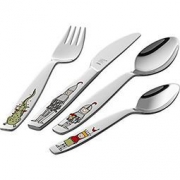 ZWILLING 双立人 eckbert 儿童餐具套装 4件套