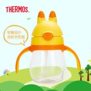 THERMOS 膳魔师 BBSC-240 BL 儿童兔子杯 *2件 +凑单品