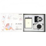 富士（FUJIFILM）X-A10 (XC 16-50II)/instax SP2 礼盒装 皓雪白 复古造型 小巧便携 WIFI 即时打印相片