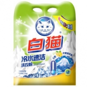 白猫 冷水速洁无磷洗衣粉 2500g