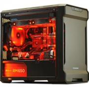 追风者（PHANTEKS）215P黑 钢化面板Mini ITX水冷电脑小机箱（支持ITX主板/280水冷/长显卡/防尘配20CM静音大风扇）