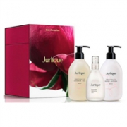 Jurlique茱莉蔻玫瑰圣诞礼盒（花卉水100ml+身体乳300ml+沐浴露300ml）