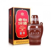 汾酒 10老白汾 53度 475ml 两瓶装 清香型白酒（内附礼袋）