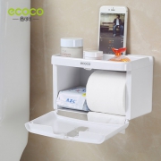 ecoco 意可可 创意免打孔卫生间纸巾盒