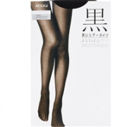 凑单品： ATSUGI厚木 黑系列 FP6290 25D 女款连裤袜 三双装