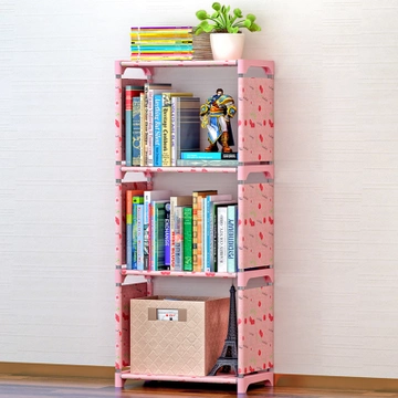 蜗家 四层简易组合置物架 42*26*94cm