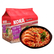 KOKA方便面 泰式酸辣味快熟面可口面 85g*5