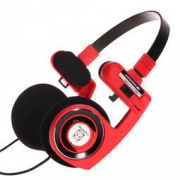 中国红！KOSS PORTA PRO Red 超重低音耳机
