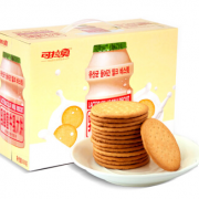 可拉奥 乳酸菌饼干 早餐饼 牛乳饼干 600g