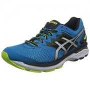 ASICS 亚瑟士 GT-2000 4 男 跑步鞋GT-2000 4  T606N-4390 蓝色/黑色/黄色 40.5