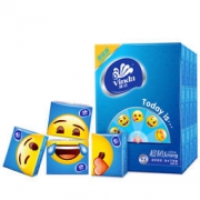 Vinda 维达 emoji超韧限量版 4层手帕纸*36包 *6件