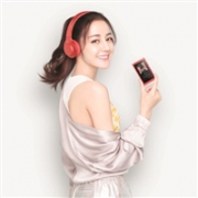 热巴代言：索尼 SONY Hi-Res无线立体声耳机WH-H800