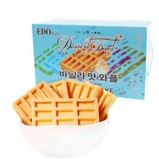 好价：EDO PACK 饼干蛋糕 华夫饼糕点 香草味 1kg/箱