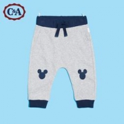 【11日0点】C&A CA200199204 男婴 迪士尼抓绒束脚裤