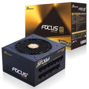 海韵（SEASONIC） 额定550W FOCUS+550FX 电源 （80PLUS金牌/全模组/140mm尺寸/静音低载风扇转停/十年质保）
