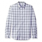 便宜哭了！Calvin Klein Herringbone Plaid 男衬衫