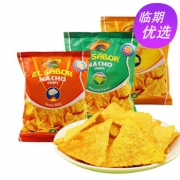 希腊进口 爱呷宝玉米片即食早餐原味/烧烤味/芝士味 100g*4袋