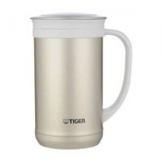 虎牌（Tiger）保温杯茶滤网杯男女办公杯CWM-A050-NN香槟金500ml