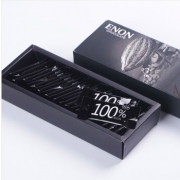 怡浓 100%无糖超苦纯脂黑巧克力 120g*3件