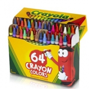 Crayola绘儿乐 彩色蜡笔 64支装
