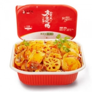 小龙坎 懒人小火锅 冷水自煮自助微火锅 方便速食自热麻辣烫 牛油素菜版 *27件