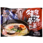 味千拉面 猪猪骨汤拉面（4人份）（半干面）610克 含料包 水煮型日式拉面