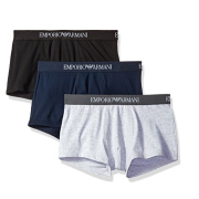 EMPORIO ARMANI 男士针织平角裤 3条装